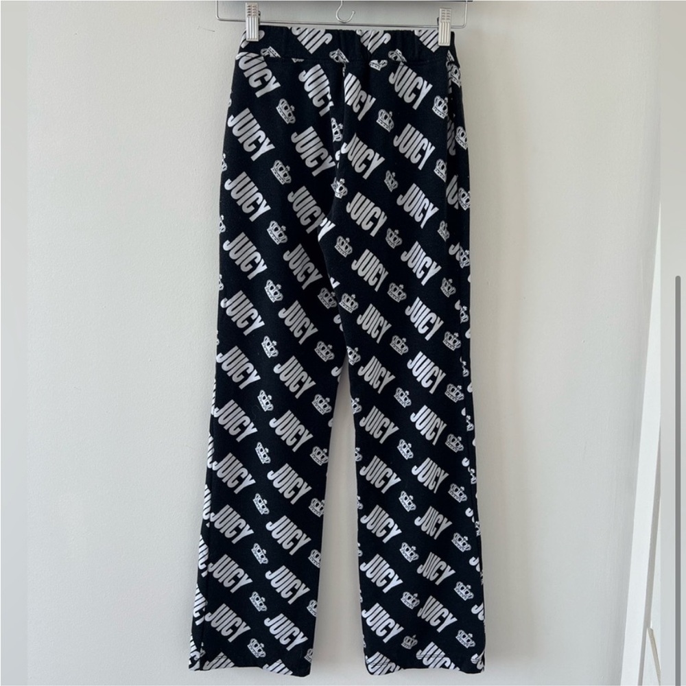 Juicy couture pants monogram black & white pattern - Picture 2 of 2